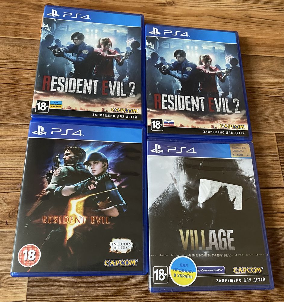 Sony PS4: Сорванец, Безумцы, Метро, Stalker, Орден 1886, Resident Evil