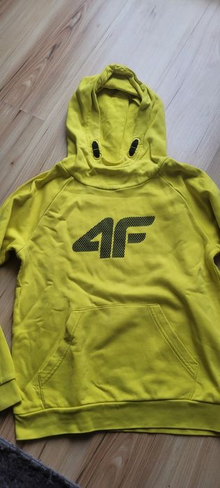 Żółta bluza 4F 146