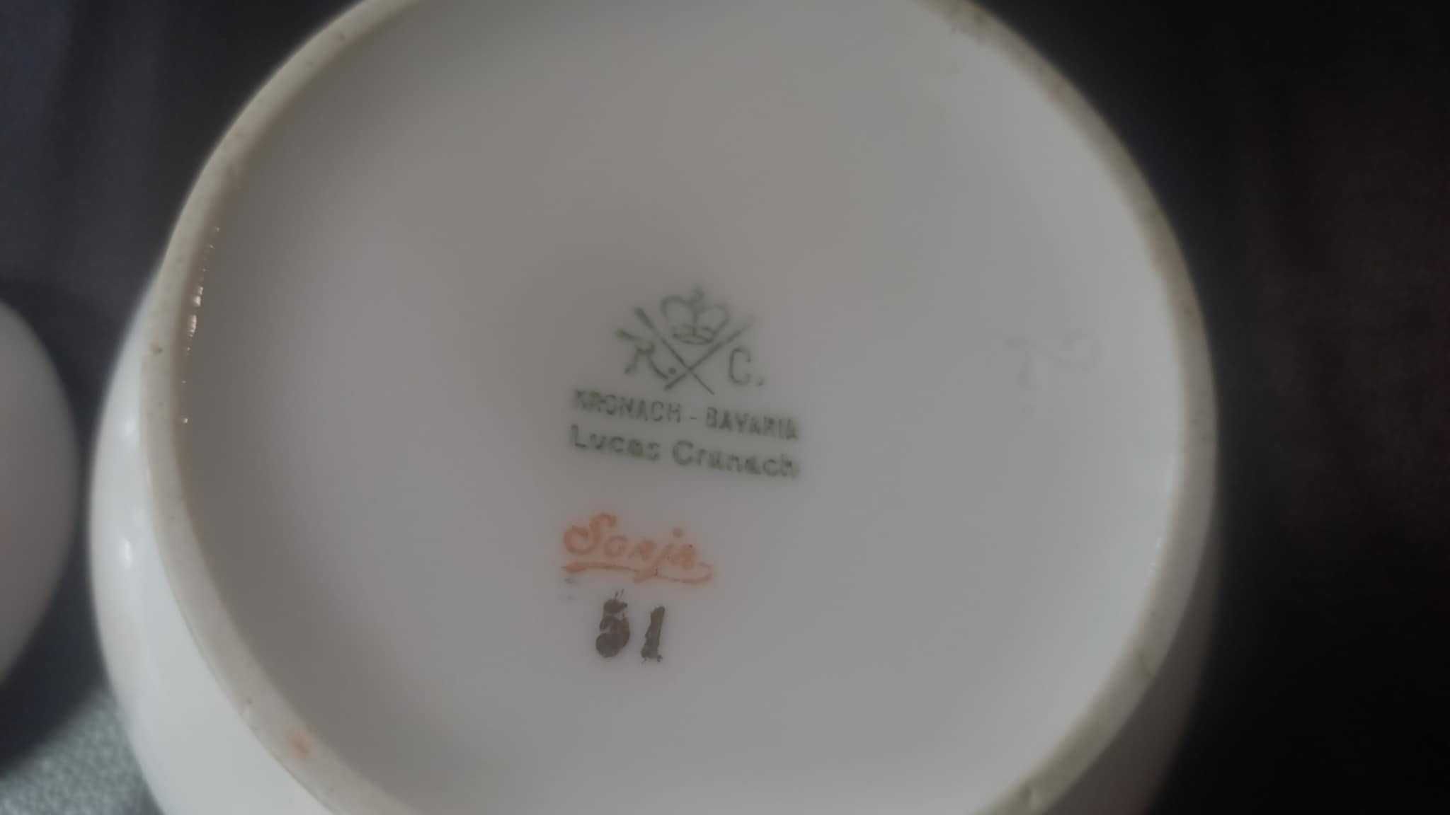 Zestaw Porcelanowy Rosenthal Kronach-Bavaria