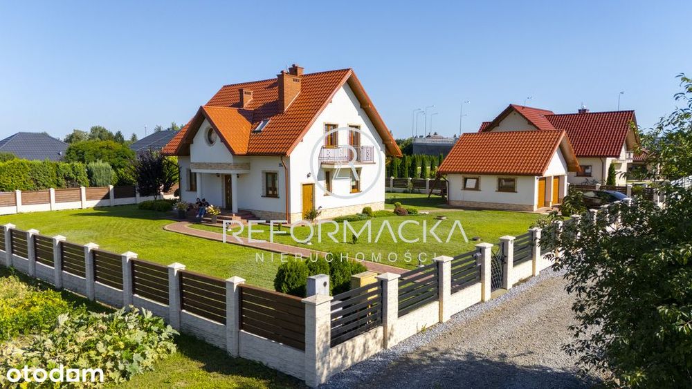 Piękny dom w centrum miasta.