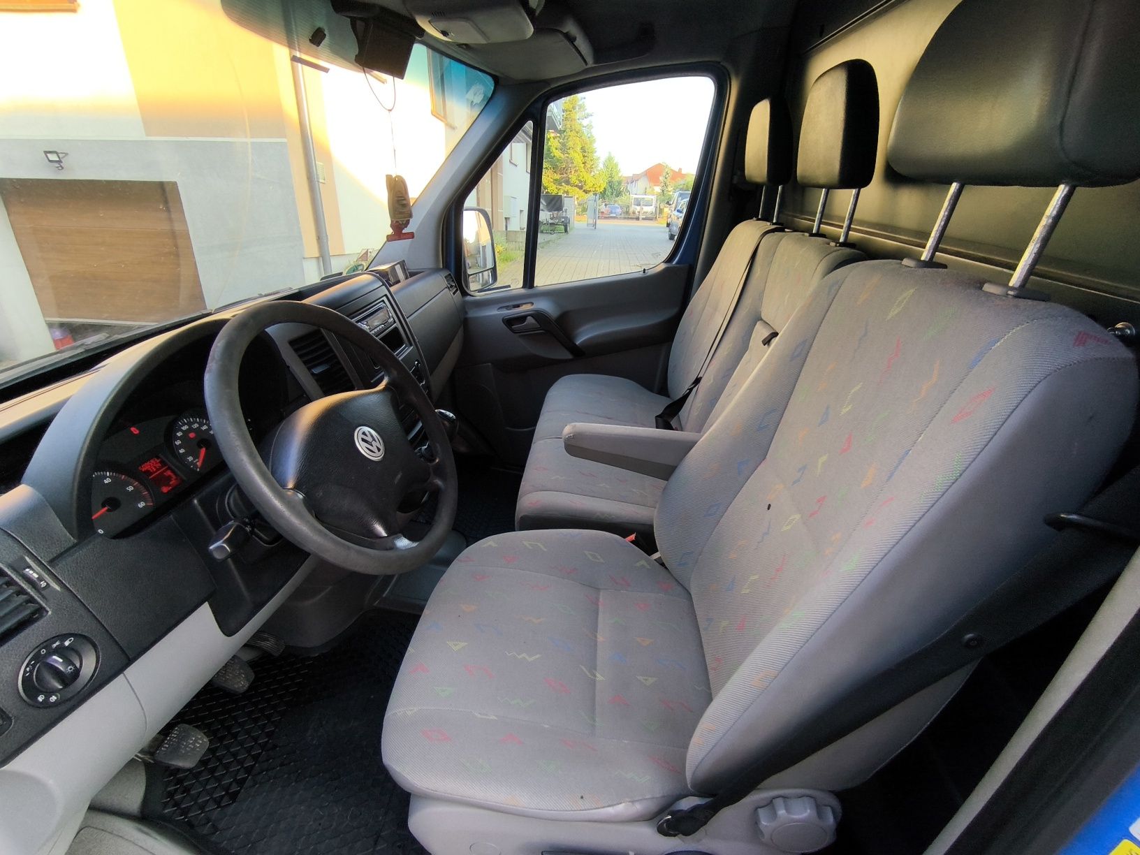 VW Crafter 2011r. L2H2 2,5 TDI 109km Klimatyzacja SuperStan SuperAuto