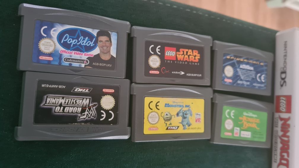 Gry nintendo ds/game boy lego star spider itd pudełko do ninjago ds