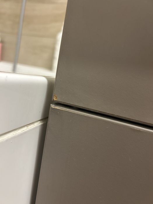 Szafka pod umywalke taupe, blum, egger