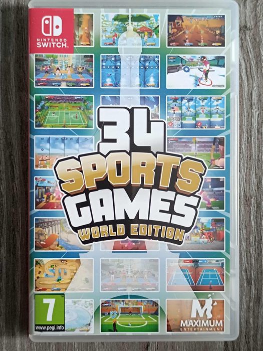 34 Sports Games World Edition Nintendo Switch używana