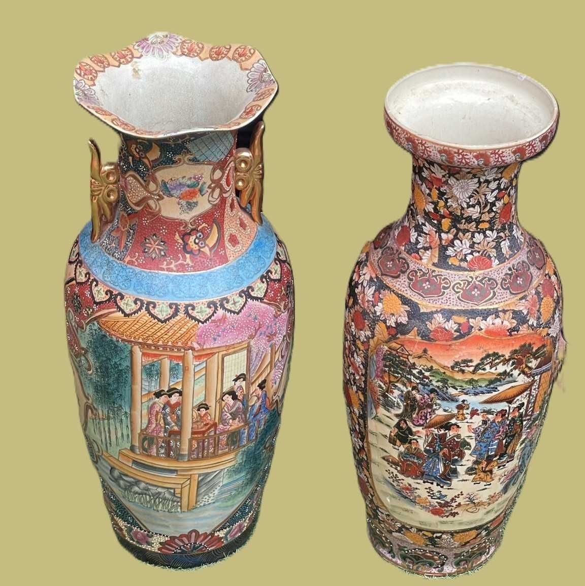 Jarrões chineses, loiça do  final sec XX