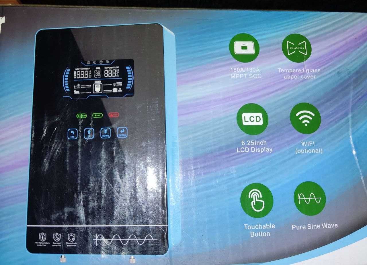 Преміум якість, інвертор инвертор Powmr POW-HVM4.5K-24V-P,
