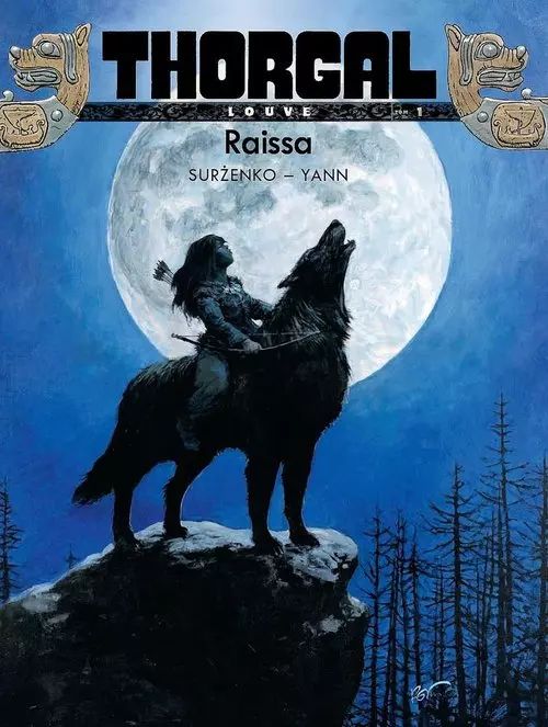 Thorgal- Louve. Raissa. Tom 1. Egmont - komiksy