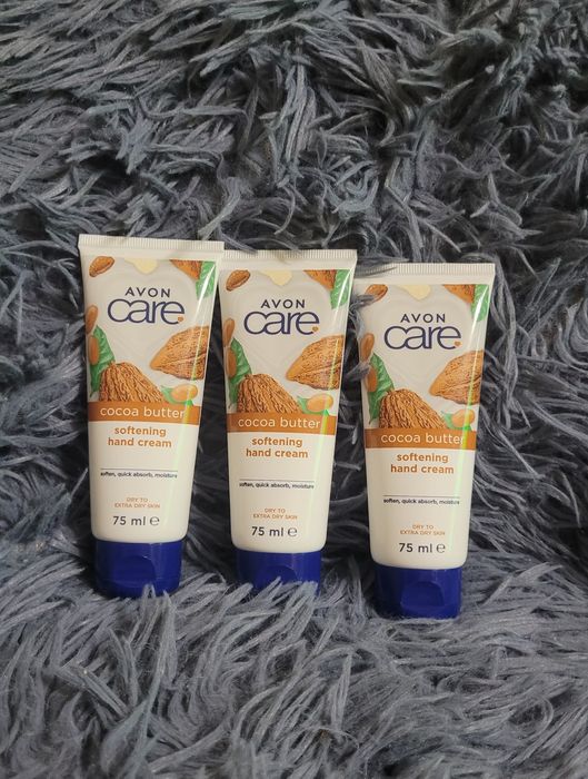 Odżywczy krem do rąk z masłem kakaowym 3pak Avon