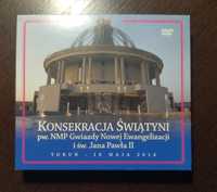 Płyta DVD Konsekracja Świątyni NMP Gwiazdy Ewangelizacji w Toruniu