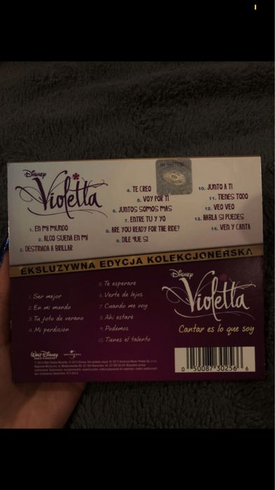 Zestaw 2 płyt Violetta