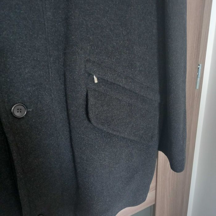 Męska zimowa kurtka z flauszu PANTEX w rozmiarze 54.