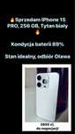 Iphone 15 pro 256 Gb