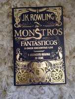 Livro "Monstros fantásticos e onde encontrá-los"