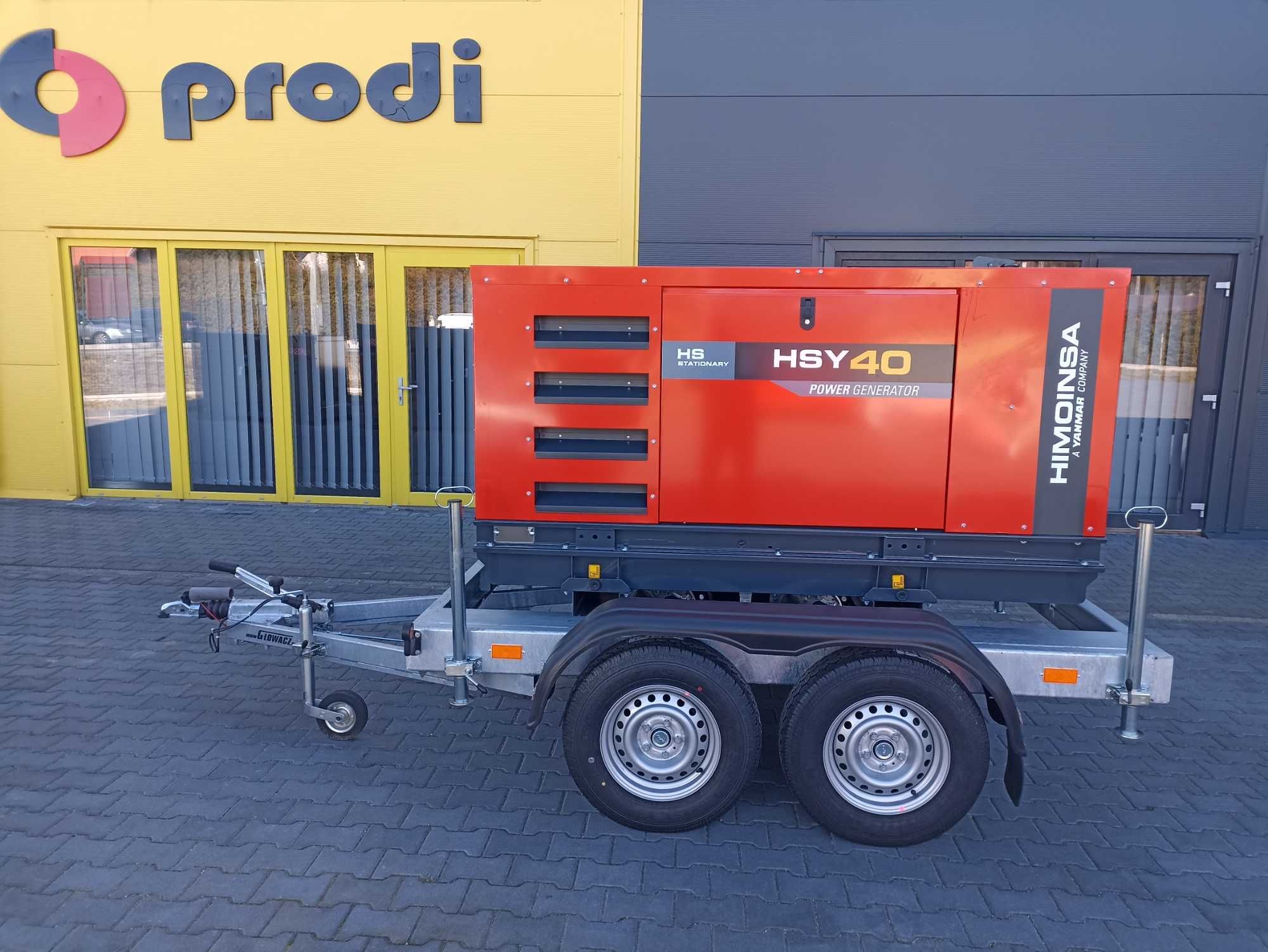 Agregat generator prądotwórczy HIMOINSA HSY 40 nowy 50 kVA 40 kW hyw