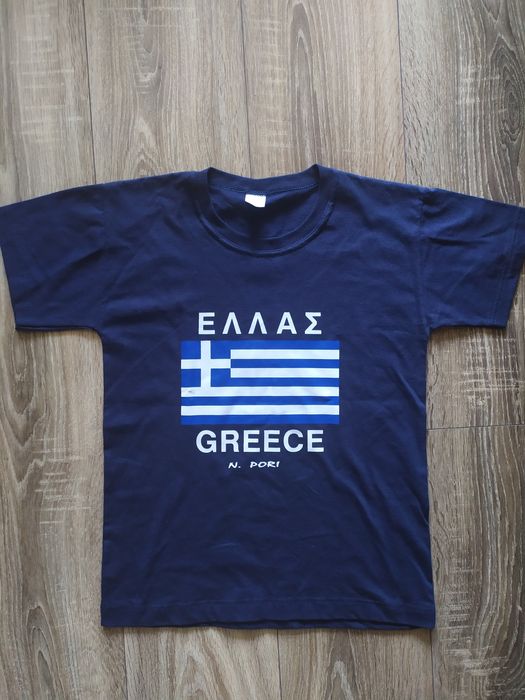 T-shirt Grecja Greece rozmiar 128 nowy podkoszulek