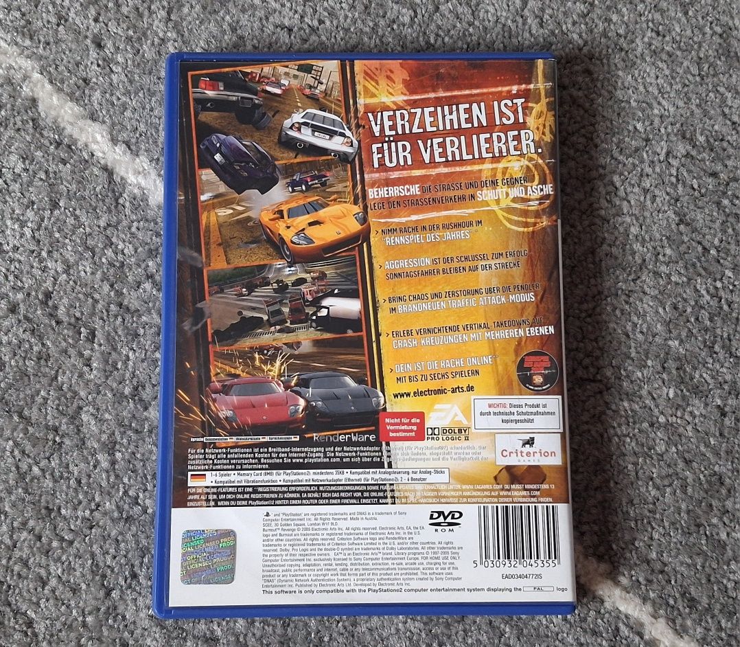 Burnout Revenge PS2 PlayStation 2