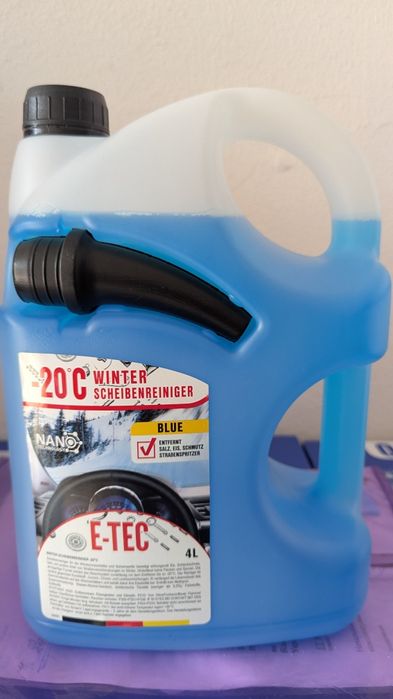 Омивач зимовий E-TEC 4л,Novax-1л, Окко,Wog,клін мастер
