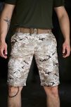 Чоловічі шорти Camo піксель міцні з кишенями та регулюванням