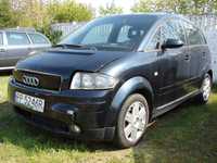 Audi A2 , uszkodzona, zarejestrowana, ubezpieczona