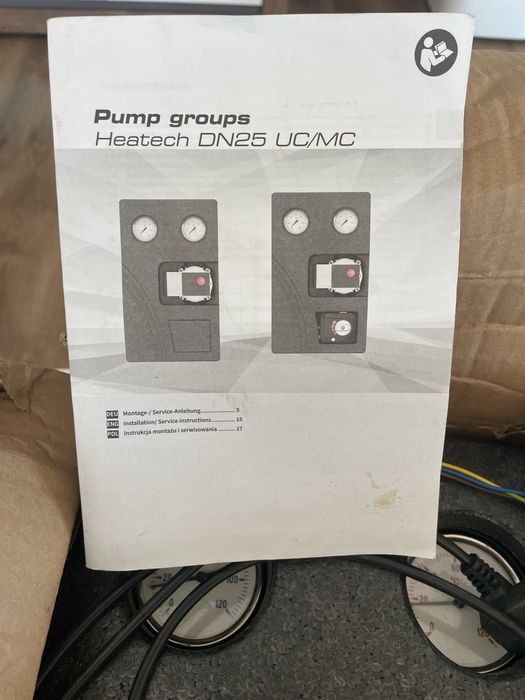 Grupa pompowa sprzedam nowa