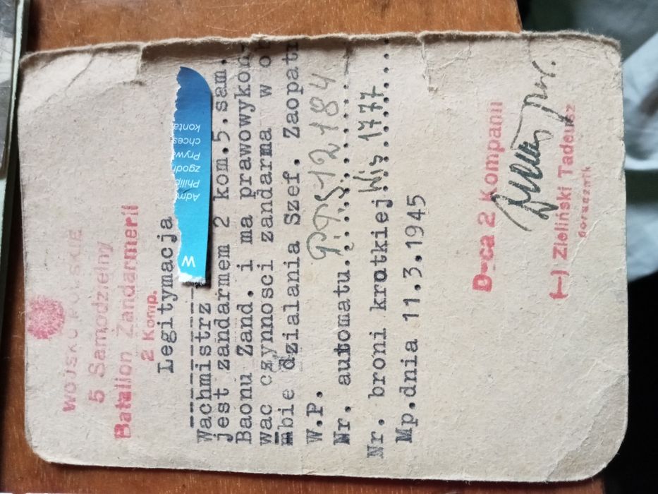 Stara odznaka odznaczenie Legitymacja 2RP i PRL Syrenka Warszawska odz