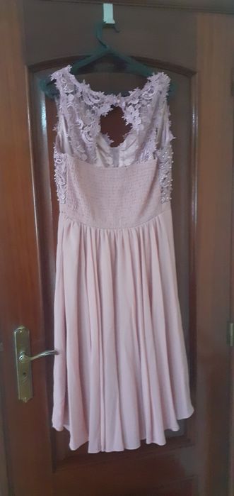 Vestido cor de rosa