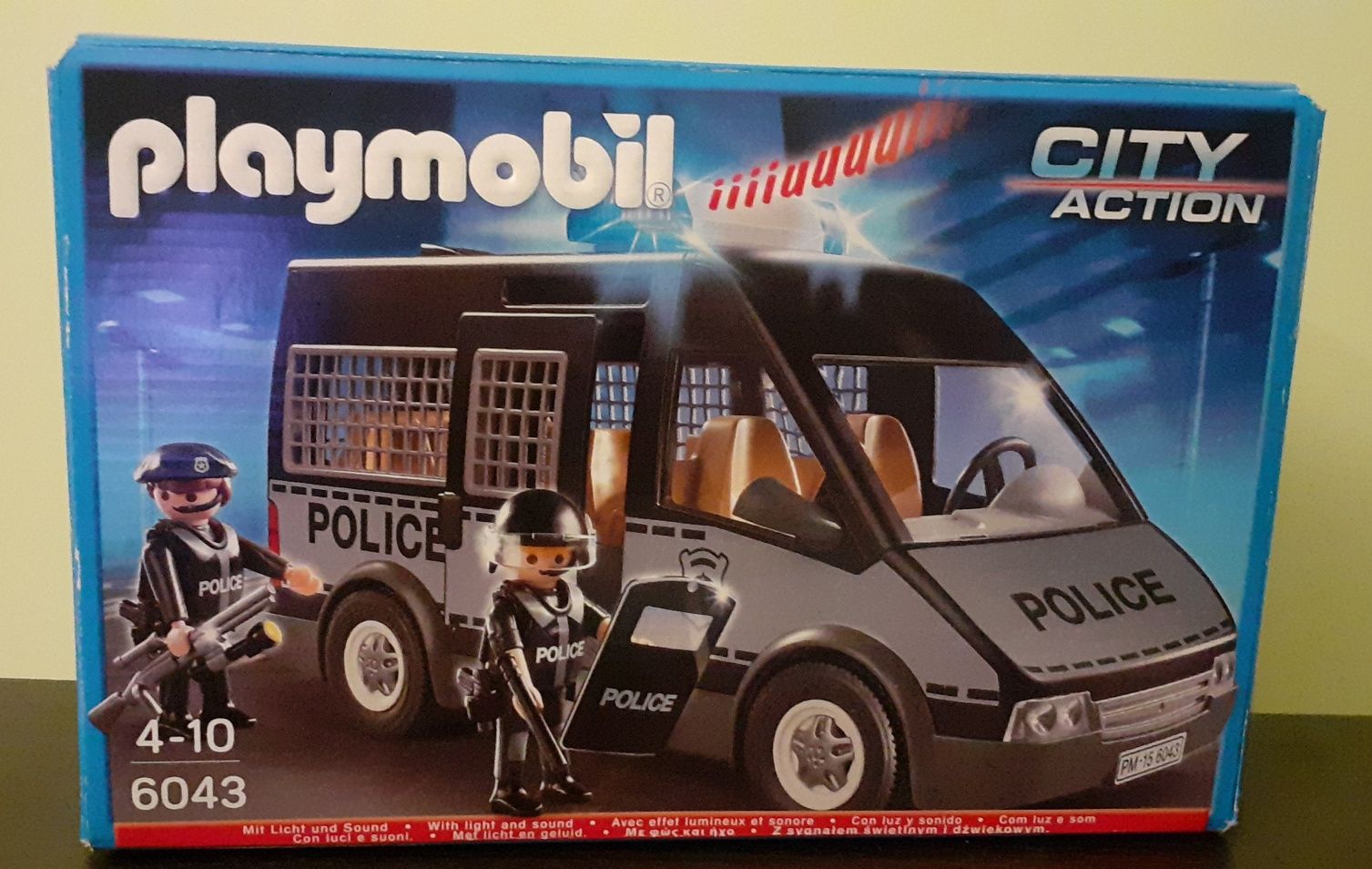 Playmobil City Action 6043 Samochod brygady policyjnej