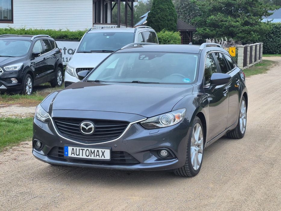 Mazda 6 w pełni sprawny z nowymi oponami wielosezonowymi