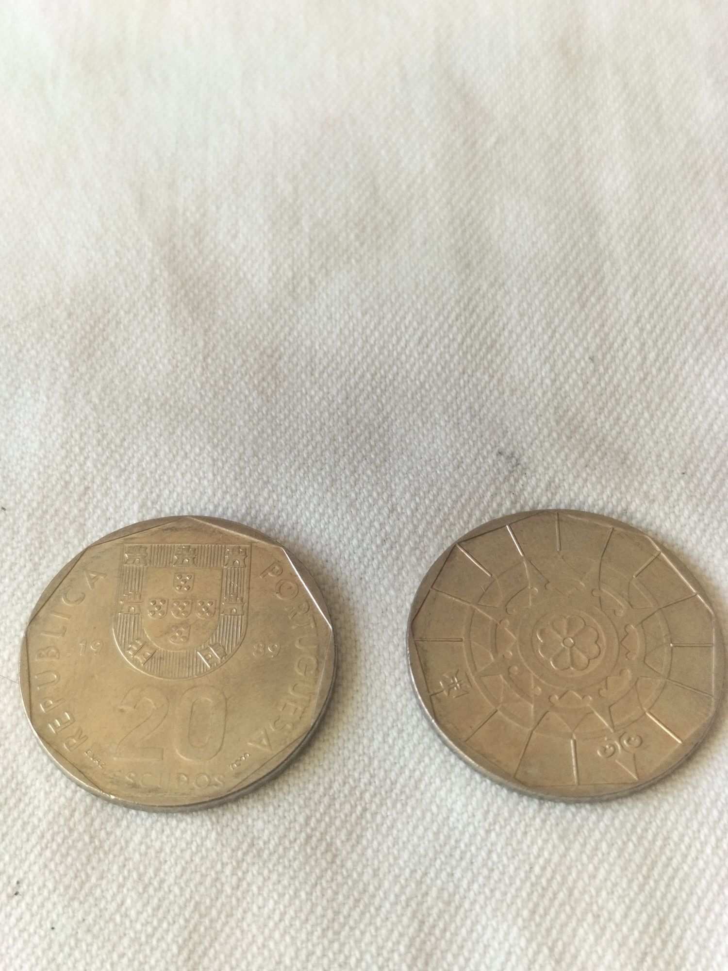 Moedas antigas Portuguesas