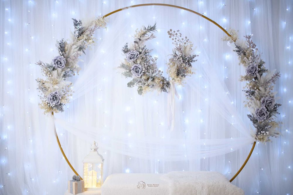 Encza PhotoProps: zwisy, wieniec oraz wianuszek świąteczny, zimowy