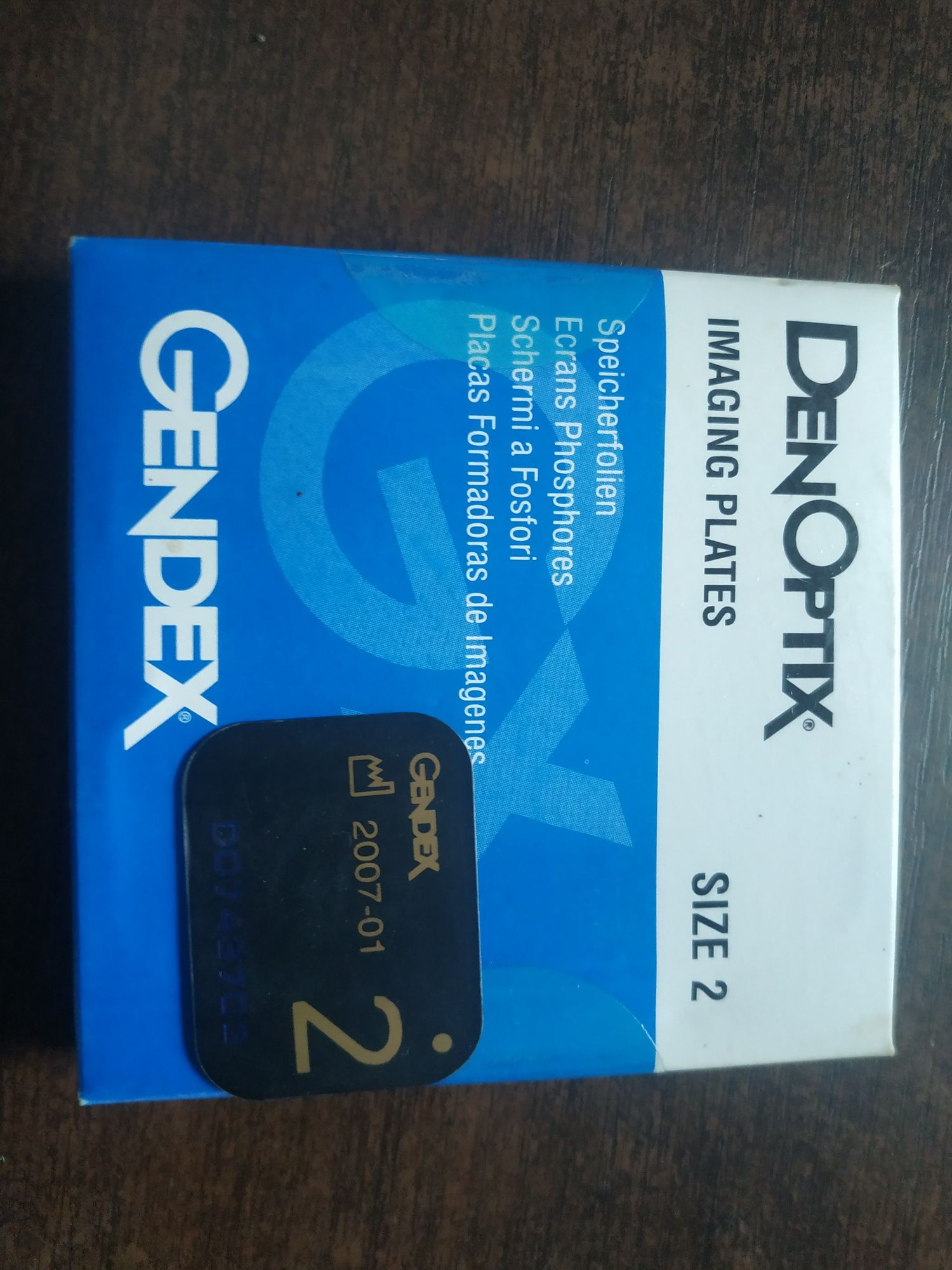 Gendex Denoptix imaging plates size 2