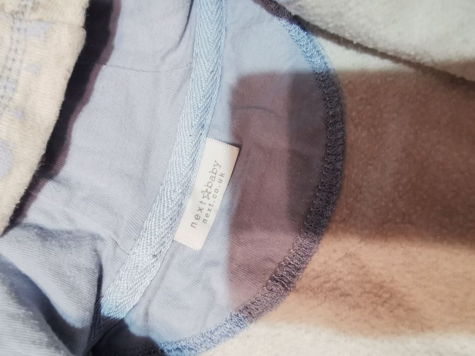 Kombinezon dresowy next pajac pajacyk bez stóp dla chłopca chłopięcy