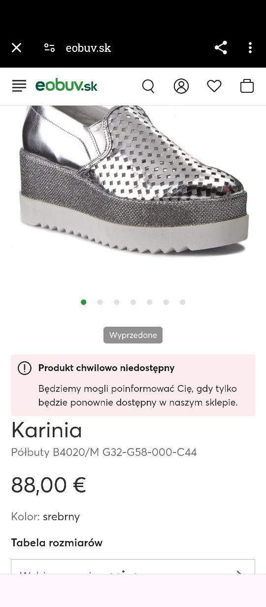 buty damskie srebrne na platformie