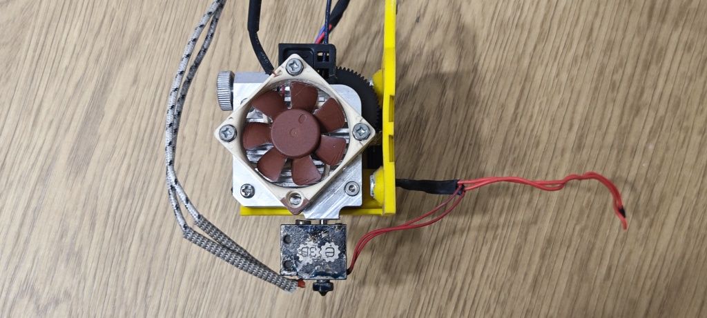 Głowica ekstruder 3D Titan aero Volcano ADXL345 + dodatki 1.75mm PT