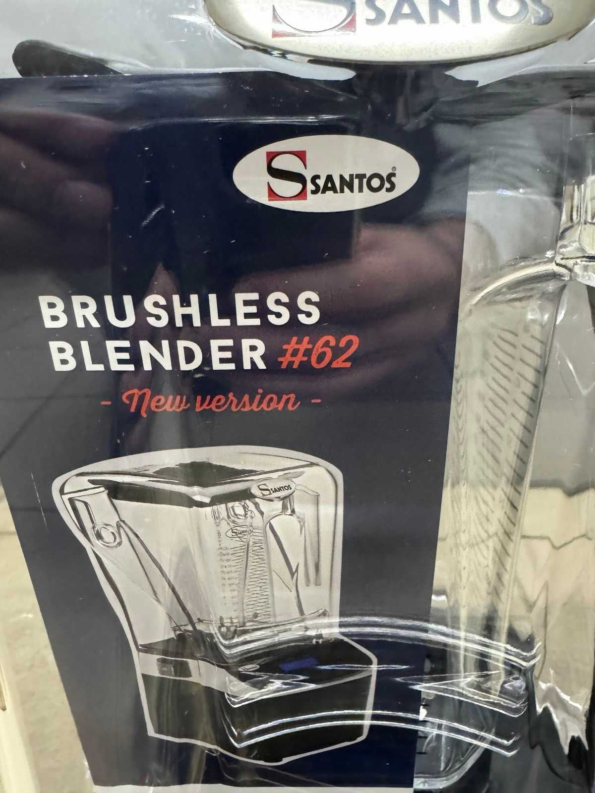 Santos 62A Brushless Blender in Black Блендер со звукоизоляцией НОВЫЙ!