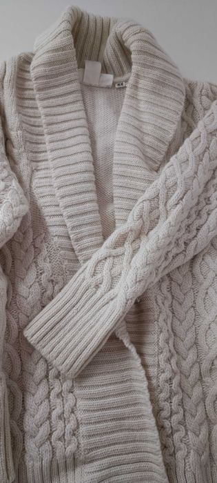 Wełniany damski sweter H&M nowy