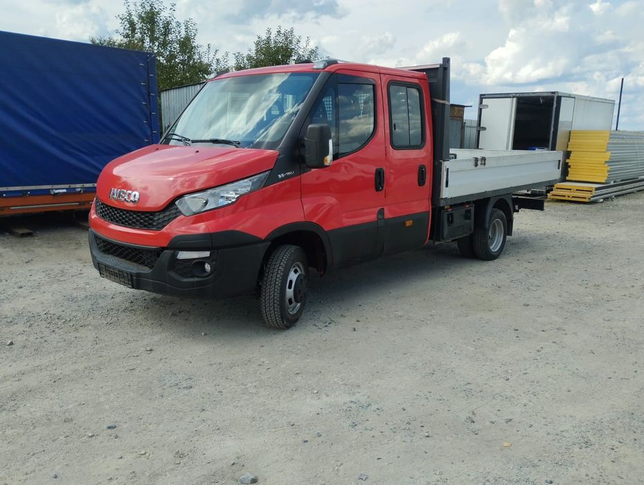 Iveco Daily Doka brygadówka 7 osobowy 35C15 3.0-80 tys. km