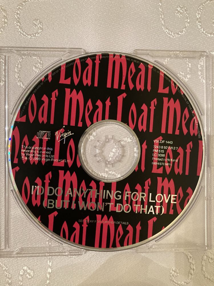 Płyta CD Meat Love I’d Do Anything For Love ( But I Won’t Do That )