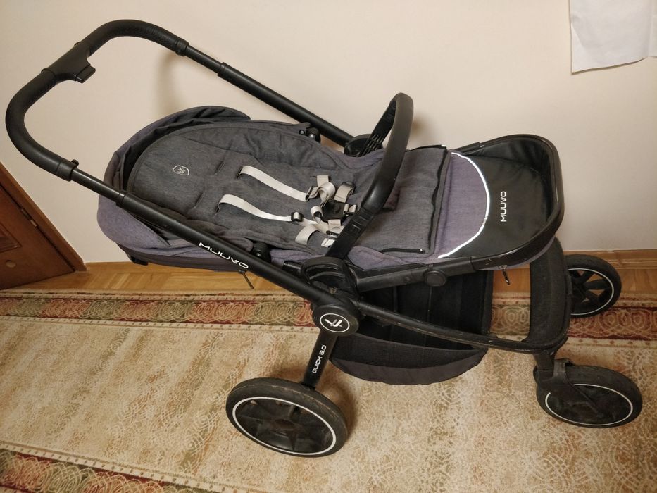 Muuvo quick 2.0 2w1 nowa gondola kompletny z akcesoriami