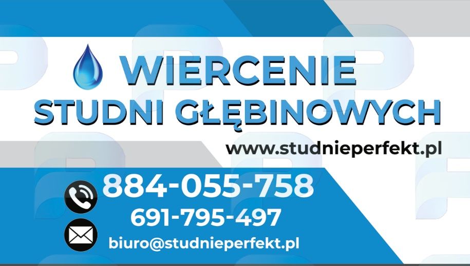 Studnie Perfekt - Wiercenie studni głębinowych metodą płuczkową