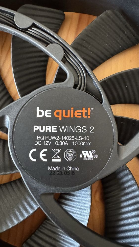 Вентилятор be quiet! PURE Wings 2 140mm