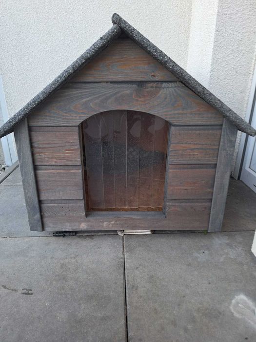 Buda ocieplana dla psa, rozmiar L