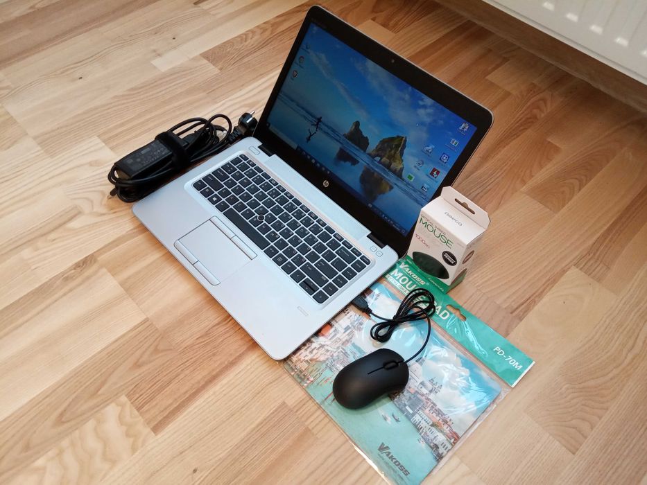 Laptop HP ultrabook Intel Core i5/i7 SSD 8GB bateria ok. 3 godziny Win