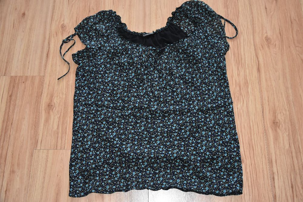 ESSENCE bluzka w drobne kwiatuszki roz 46/48
