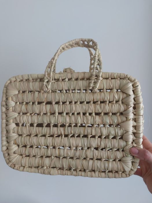 Cesto de arrumação com tampa / Mala