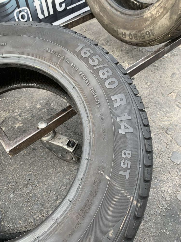 Шини 165/80 R14 Barum 7-7,5мм, літо 2022р