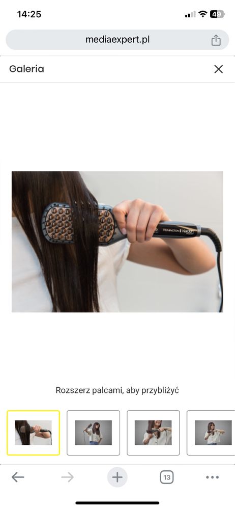 Szczotka prostująca REMINGTON CB7480 Keratin Protect