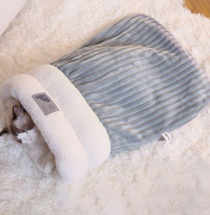 Śpiwór, legowisko, dla kota