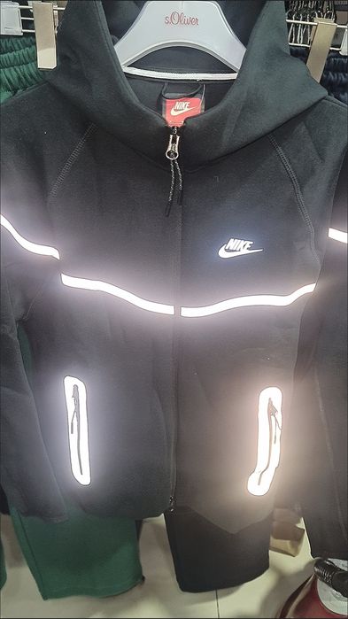 ЗИП худи Nike Tech Fleece Reflective