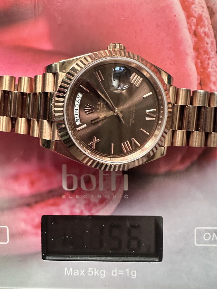 Zegarek męski 44 mm rosegold